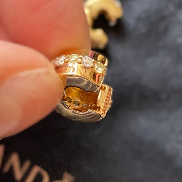 Pandora Clear Pavé Clip Charm - Picture 3 of 3